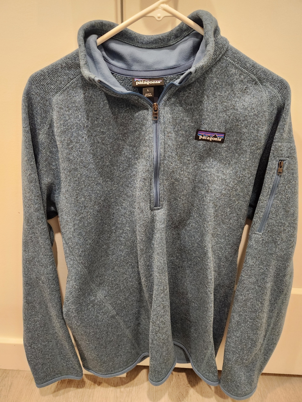 Patagonia Women’s Half-Zip Fleece Pullover - Heathered Blue